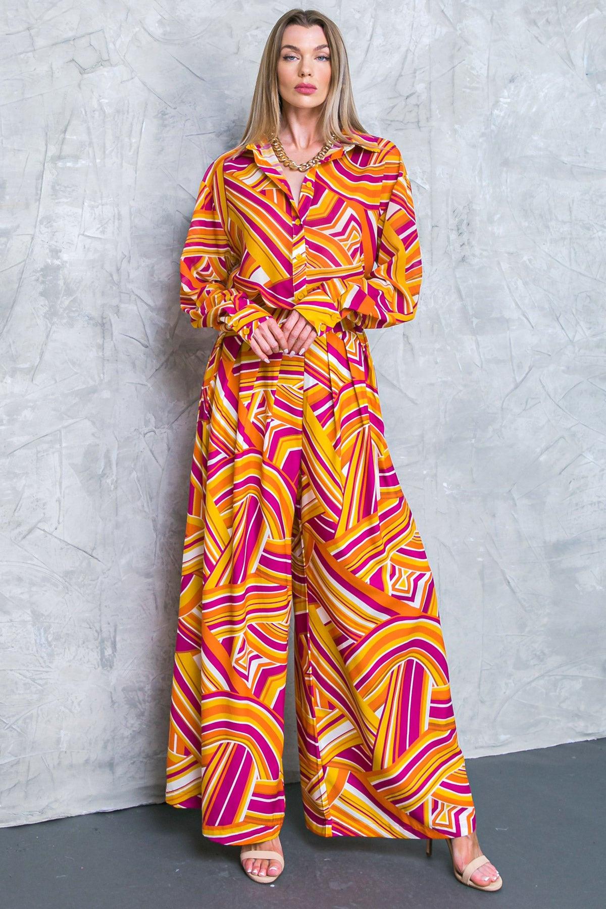LIVELY CHAM WOVEN TOP