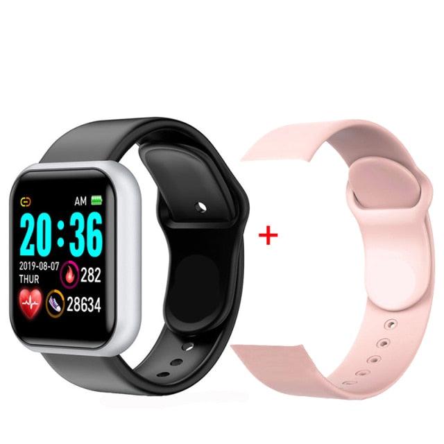 Fitness Wristwatch Color Screen Smart Sport Bracelet Activity Running Activity Fitness Tracker Smartwatch Heart Rate Monitor Waterproof Fitness Tracker Heart Rate For Children Men Women