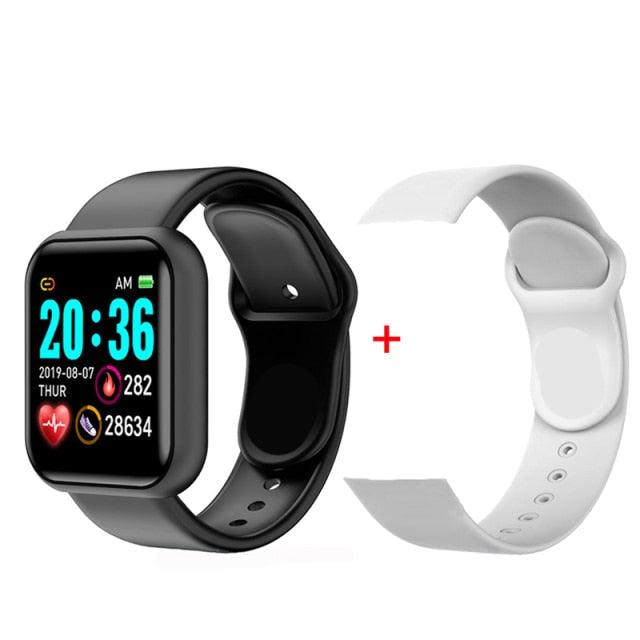 Fitness Wristwatch Color Screen Smart Sport Bracelet Activity Running Activity Fitness Tracker Smartwatch Heart Rate Monitor Waterproof Fitness Tracker Heart Rate For Children Men Women