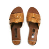 Flat Women Shoes Summer Candy Color Leather Fashion Sandals Open Toe Wear Casual Flip Flops Slip On Comfortable Womens Loafers Women's Flats Elegant Shoes