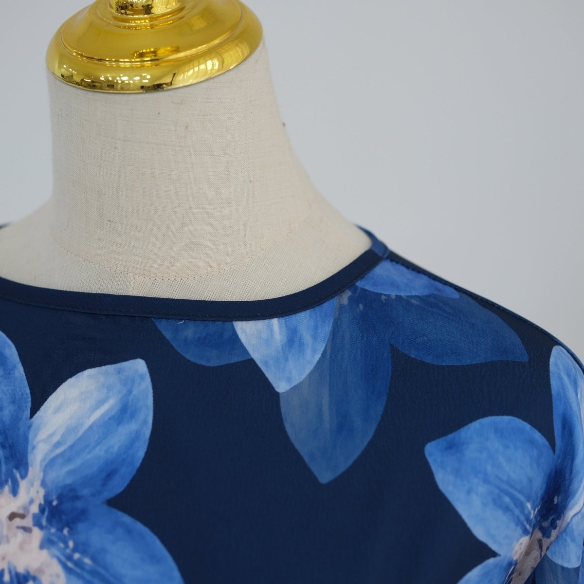 Floral Print Washed Crinkle Maxi Dress(MS437)
