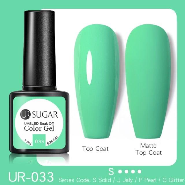 Fluorescent Gel Nail Polish Yellow Green High Quality Colors UV Strong Matte Effect Luxury Design For Girls and Women