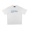Compliments No One Complimented White Vintage Shirt