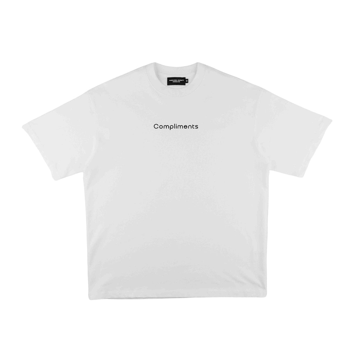 Compliments Better Than Imagined White Vintage Shirt