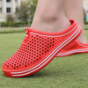 Garden Clog Women Quick Drying Summer Beach Slipper Flat Outdoor Sandals Breathable Mesh Sandals Beach Footwear Anti-Slip Slippers Quick Drying Sandals