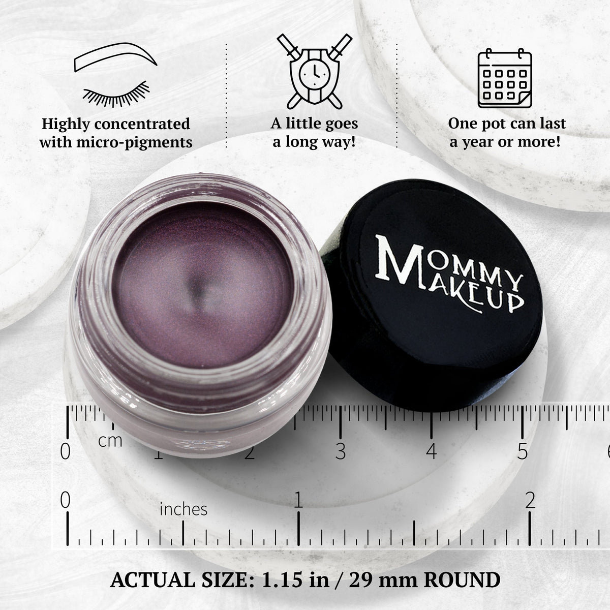 Amethyst Stay Put Waterproof Gel Eyeliner w/ Micropigments