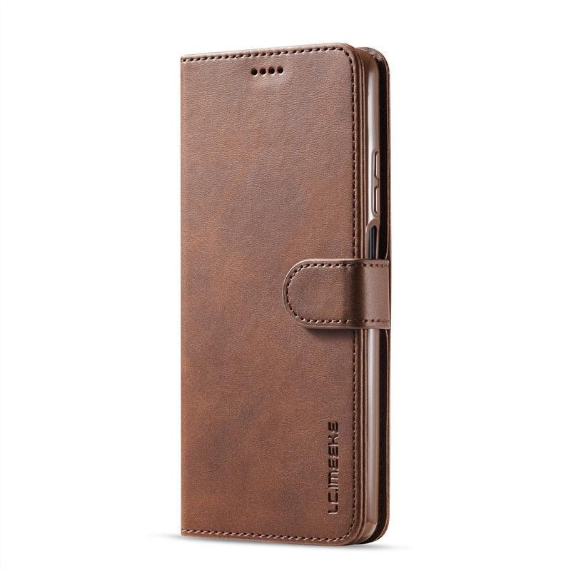 Genuine Premium Leather Detachable Magnetic Flip Cover with Card Holders Horizontal Case For Redmi Note 11 Pro 5G Case On Redmi Note 11 11S 10S 10 10C 9S 9 9T 8T 8 7 Case For Xiaomi Redmi Note11 Pro 5G Case