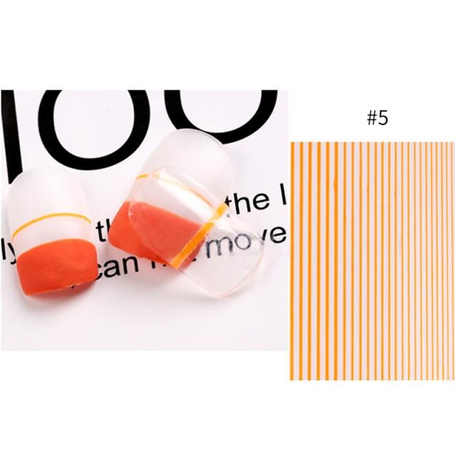 Gold Silver 3D Nail Sticker Curve Stripe Lines Nails Stickers Gradient Adhesive Striping Tape Nail Art Stickers Decal Decoration Metallic Curve Strip Line Nail Decal Self-Adhesive 3D Wave Design Decoration for Women Girls