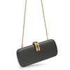 Gold & Silver Accent Structured Clutch Bag(MAC429)