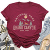 Grand Canyon National Park Scenic Print Nature Landscape Premium Soft Graphic Tee