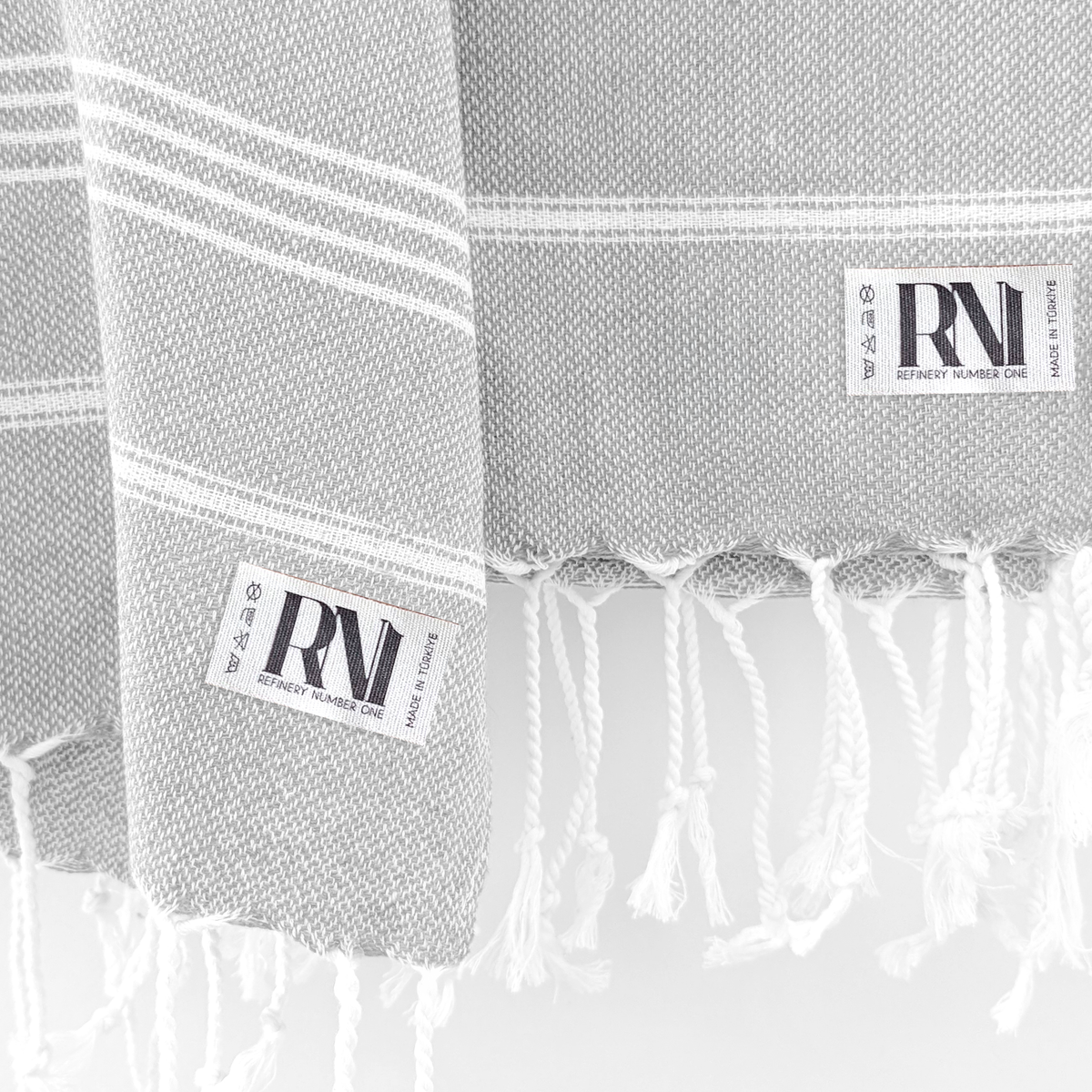 Istanbul Classic Turkish Hand Towel Set for Kitchen, Bath, Beach, Gym, Yoga and Travel