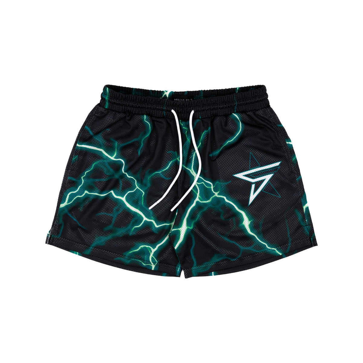 Common Hype x Five Stars Green Bolt Mesh Short