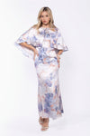 Harper Dress (Ivory Pattern)