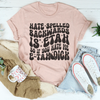 Hate Spelled Backwards Tee