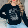 He Owns The Cattle Sweatshirt