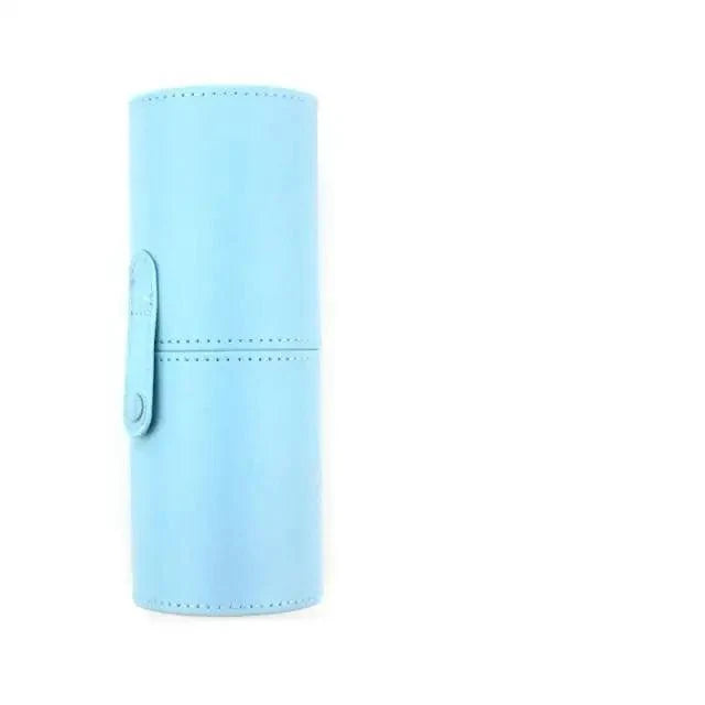 High Quality PU Leather Makeup Storage Holder Cosmetic Cup Case Box for Makeup Brush Pen