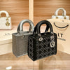 Hot diamond heavy industry high-end satin Princess Diana bag（MAC220）