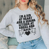 I'm A Kid At Heart And A Senior Sitizen Sweatshirt