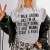 I Walk Around Like I'm Ok Tee