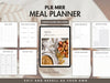 PLR Planner, PLR Meal Planner Weekly Meal Menu Planner, Done for you Canva Editable Template, Resell Digital Product, Meal Plan Template