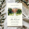 DIGITAL Venue Save the Date Card, E-Invite Watercolour Wedding Save the Dates, Sketch Illustration Painting Drawing