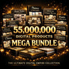 55 Million+ PLR MRR Digital Products Mega Bundle | Resellable eBooks, Courses & Templates | Digital Download