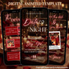 Animated Date Night Invitation, Romantic Dinner Text Invite, Instant Digital Download for Customizable Date Night Celebration, Canva Design