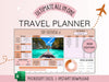 Travel Planner Digital Travel Planner for Travel Itinerary Digital Holiday Planner Holiday Itinerary Travel Organizer Travel Budget Excel