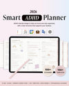 2026 ADHD Planner ChatGPT (Pink) Notability, Goodnotes Planner, iPad Planner, Daily Weekly Monthly Planner, Productivity, Self Care Planner