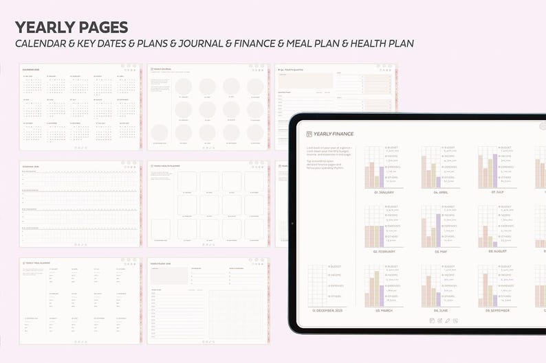 2026 ADHD Planner ChatGPT (Pink) Notability, Goodnotes Planner, iPad Planner, Daily Weekly Monthly Planner, Productivity, Self Care Planner