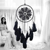Indian Style Dreamcatcher Handmade Wind Chimes Hanging Pendant Dream Catcher For Bedroom Home Wall Art Hangings Decorations Feather Flowers Dream Catchers For Girls Kids Nursery Bedroom Wall Decor Festival Gift