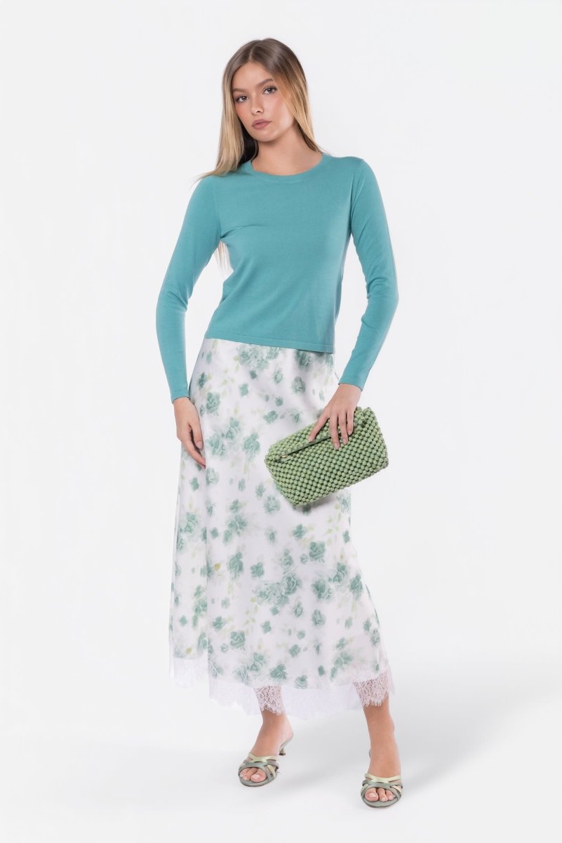 Ingrid Top (Light Teal Green)