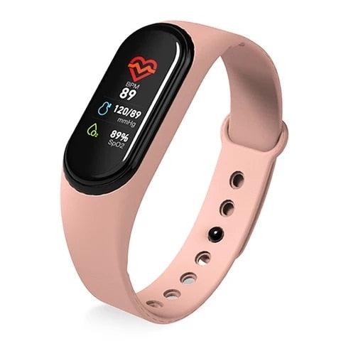Inteligent Smart Watch Heart Rate Pressure Pedometer Sport Watches Bracelet Electric Sports Watch For Phones Health Smartwatch Heart Rate Monitor Sleep Monitor Waterproof Touch Screen