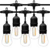 IP65 LED String Lights Retro Edison Filament Bulb Bright Daylight White Antique LED Filament Bulbs For Party Outdoor Garden Holiday Wedding Light String