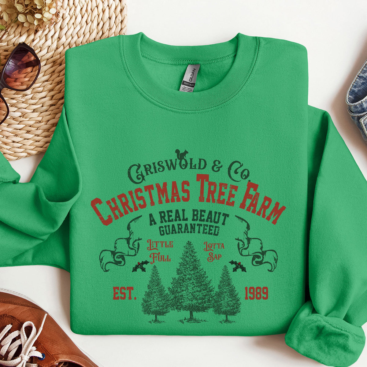 Griswold And Co Christmas Vacation Quote Cozy Classic Holiday Edition Sweatshirt