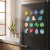 Islamic Design Souvenir Refrigerator Magnet Set (MAC328)