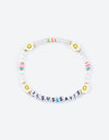 Jesus Saves Letter Bracelet