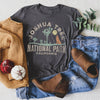 Joshua Tree National Park Scenic Desert Landscape Illustration Sunset Stars Graphic Tee