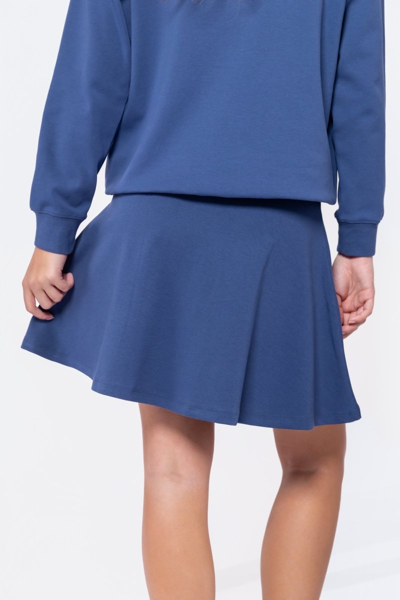 Karla Skirt 20" (Dark Blue)