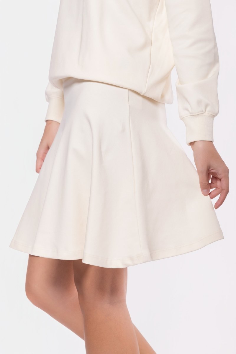 Karla Skirt 20" (Light Yellow)