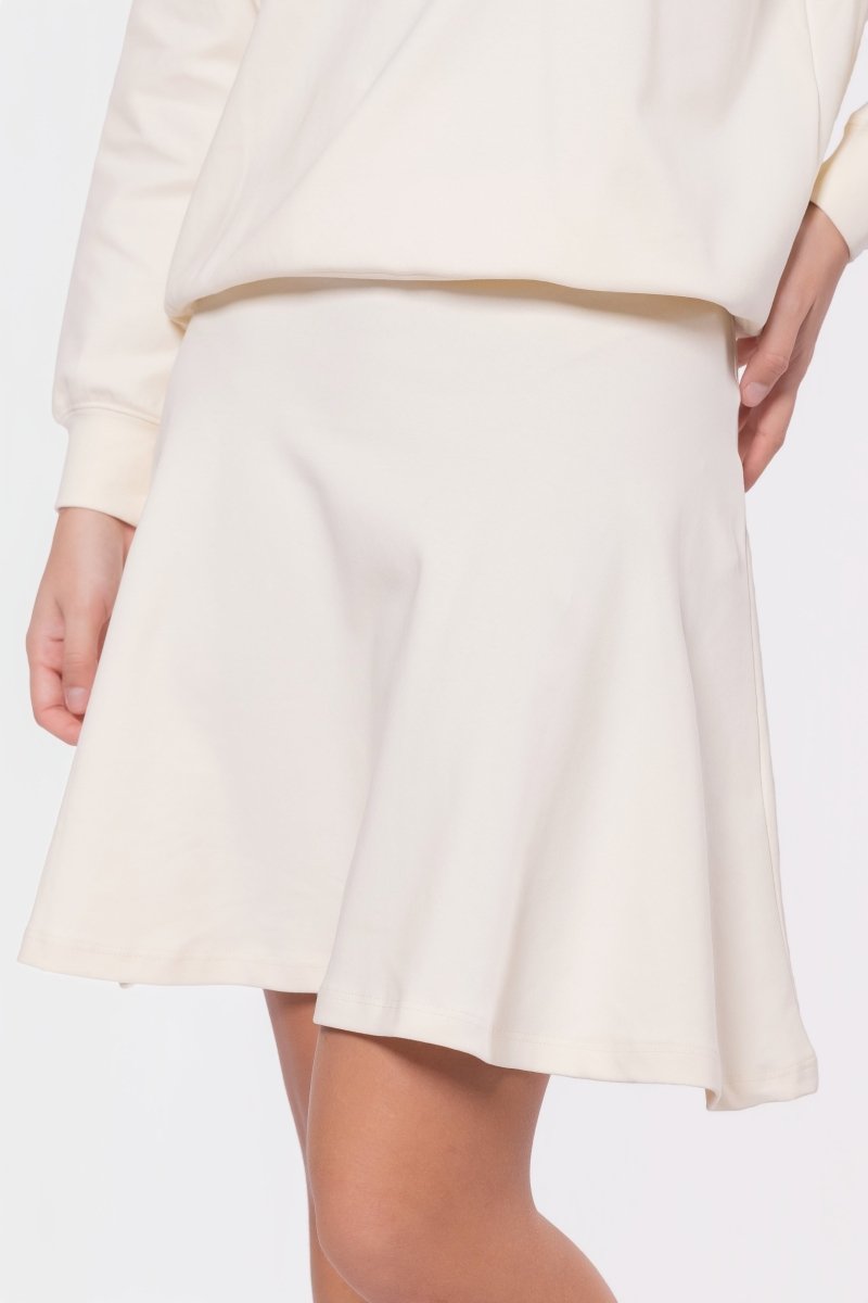 Karla Skirt 20" (Light Yellow)