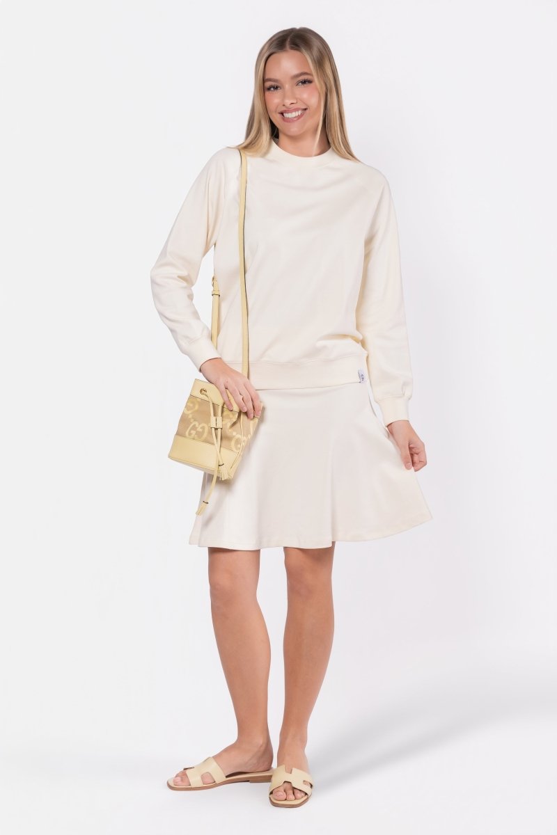 Karla Skirt 20" (Light Yellow)