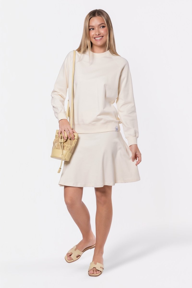 Karla Skirt 20" (Light Yellow)