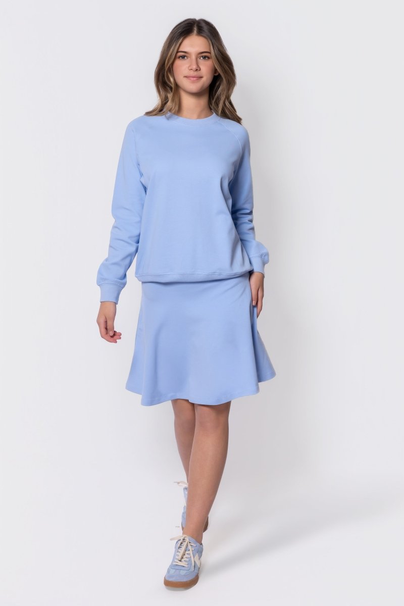Karla Skirt 20" (Sky Blue)