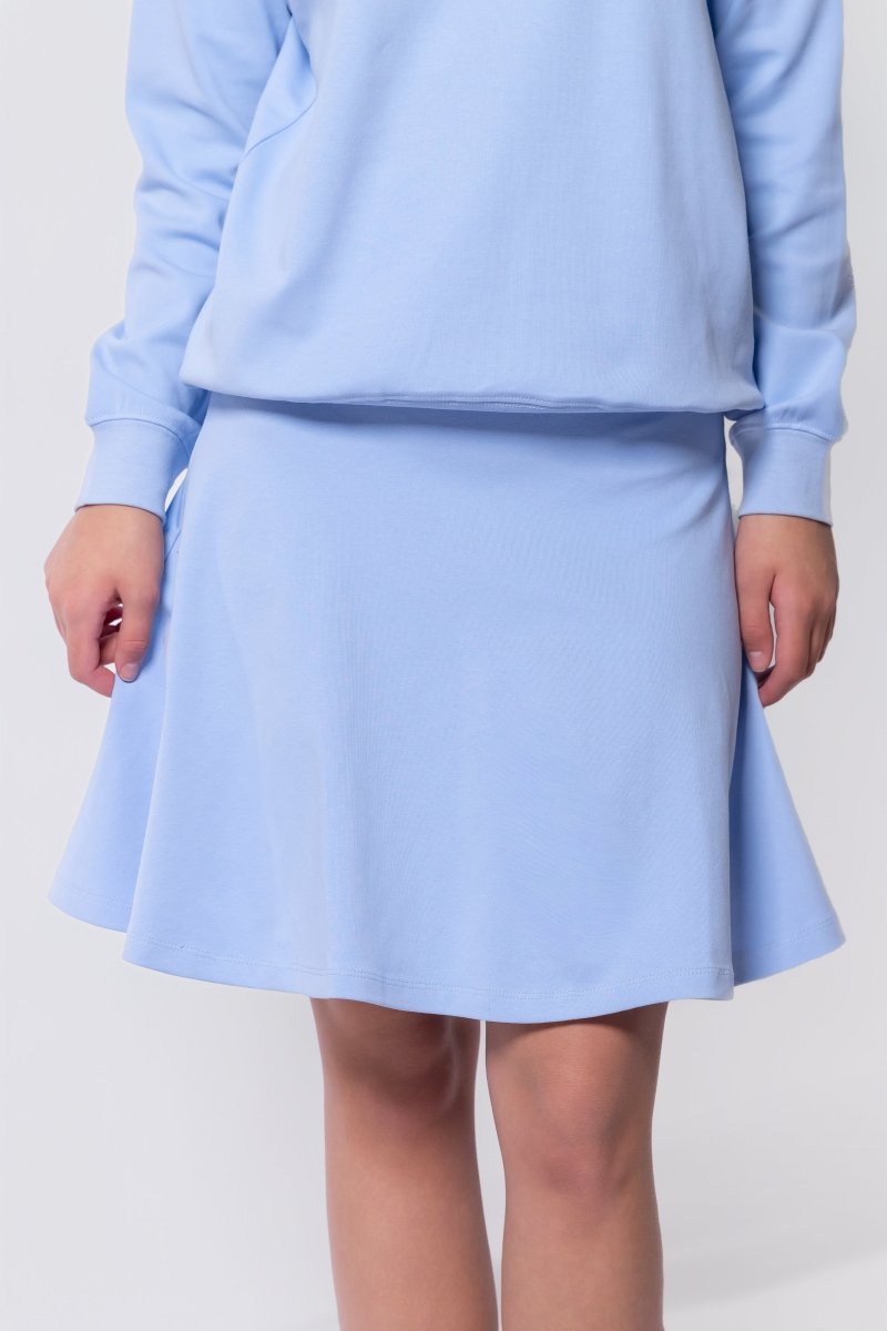 Karla Skirt 20" (Sky Blue)