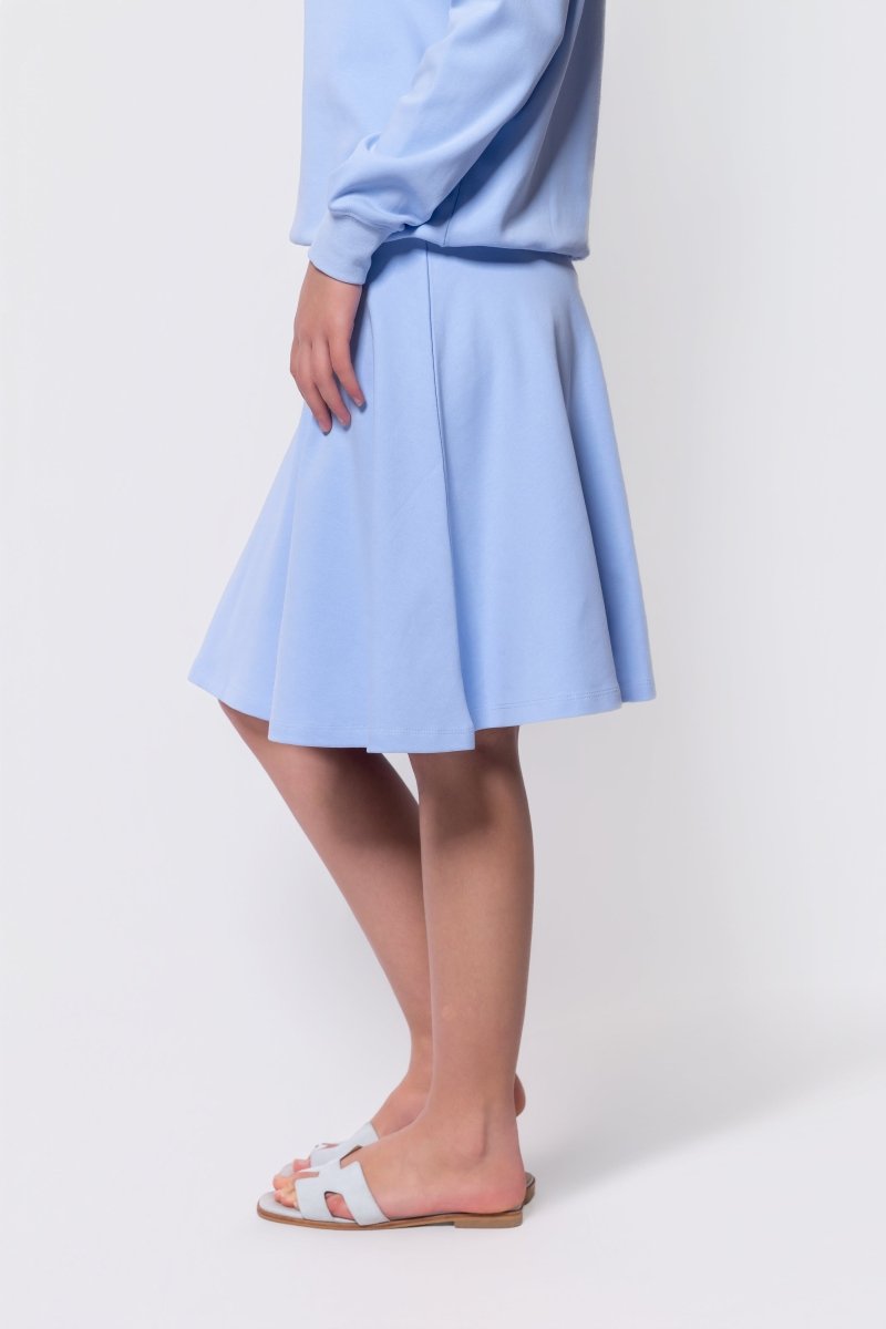 Karla Skirt 23" (Sky Blue)