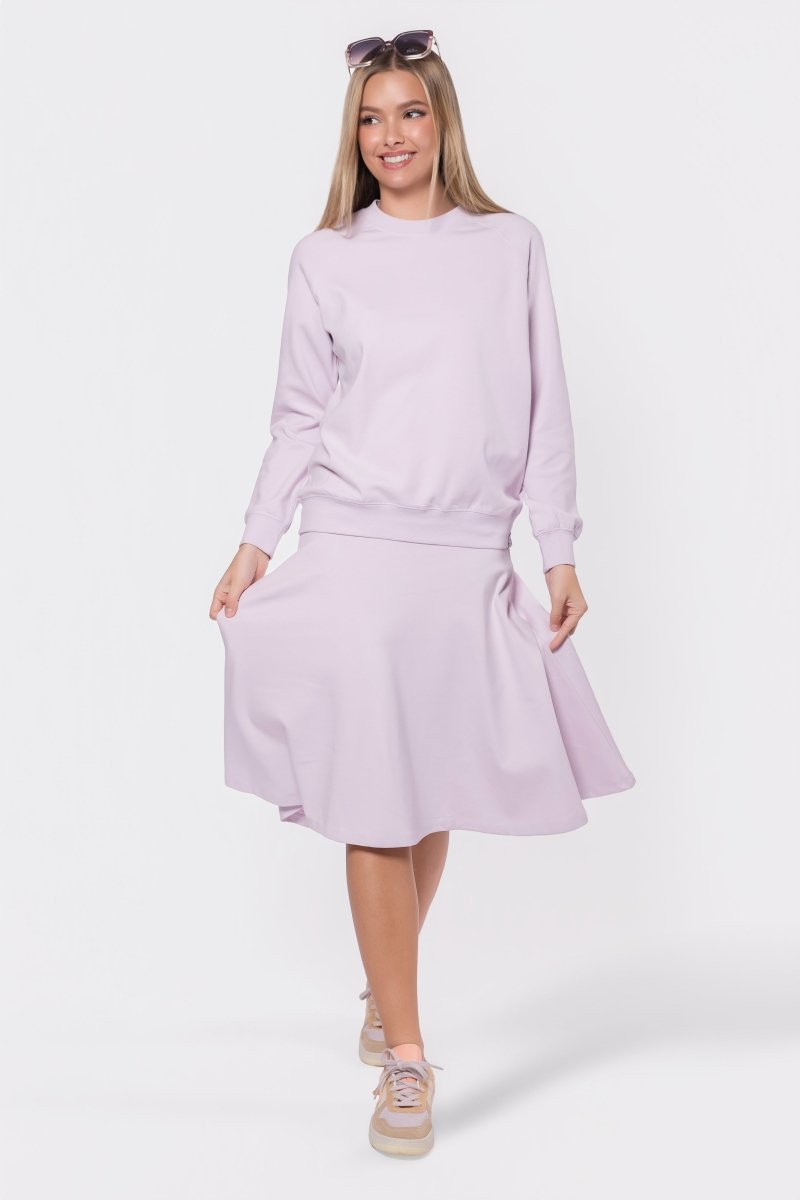 Karla Skirt 26" (Light Lavender)