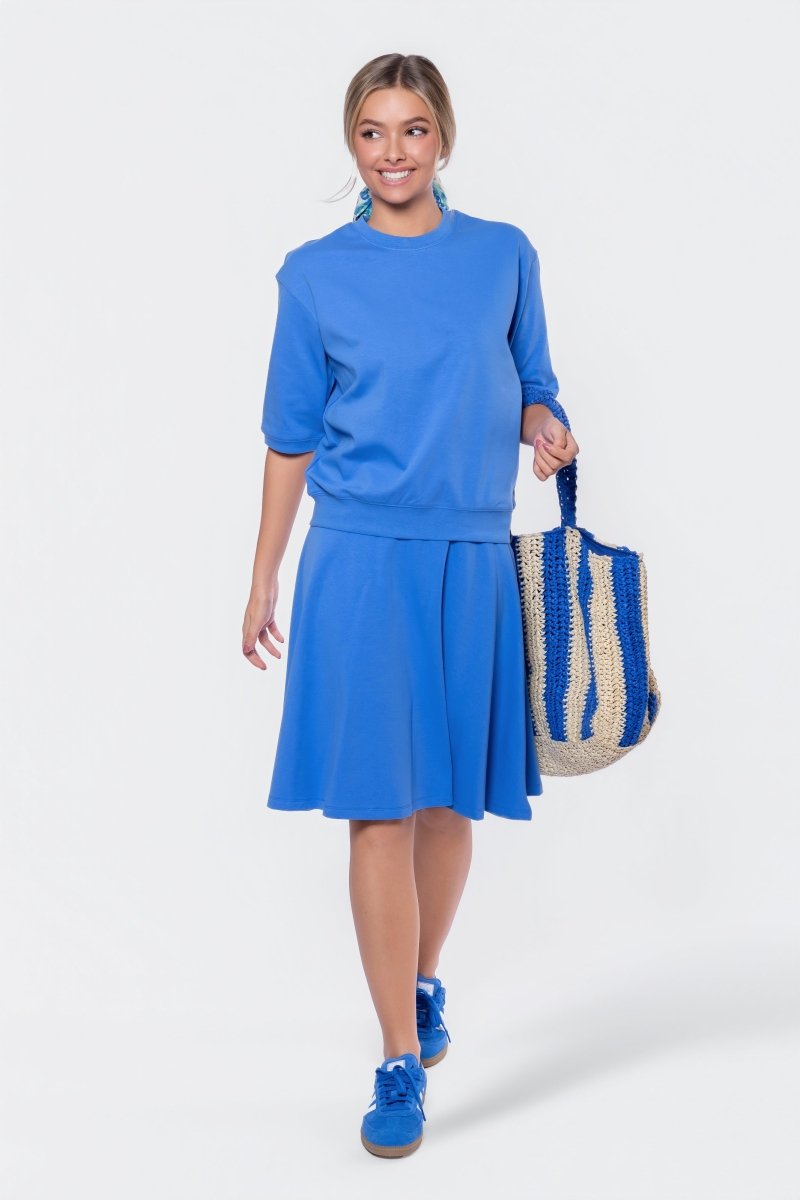 Karla Skirt 26" (Marina Blue)