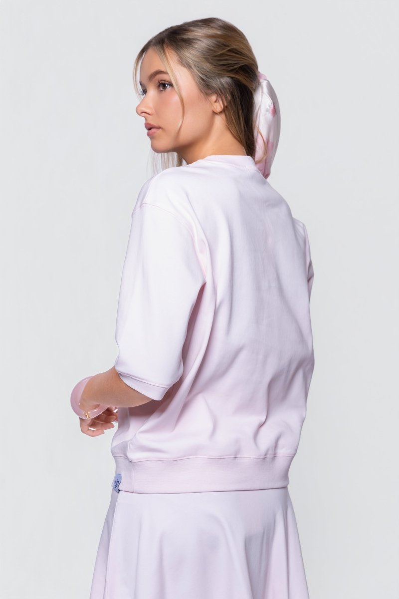 Karla Top Short Sleeve (Light Pink)