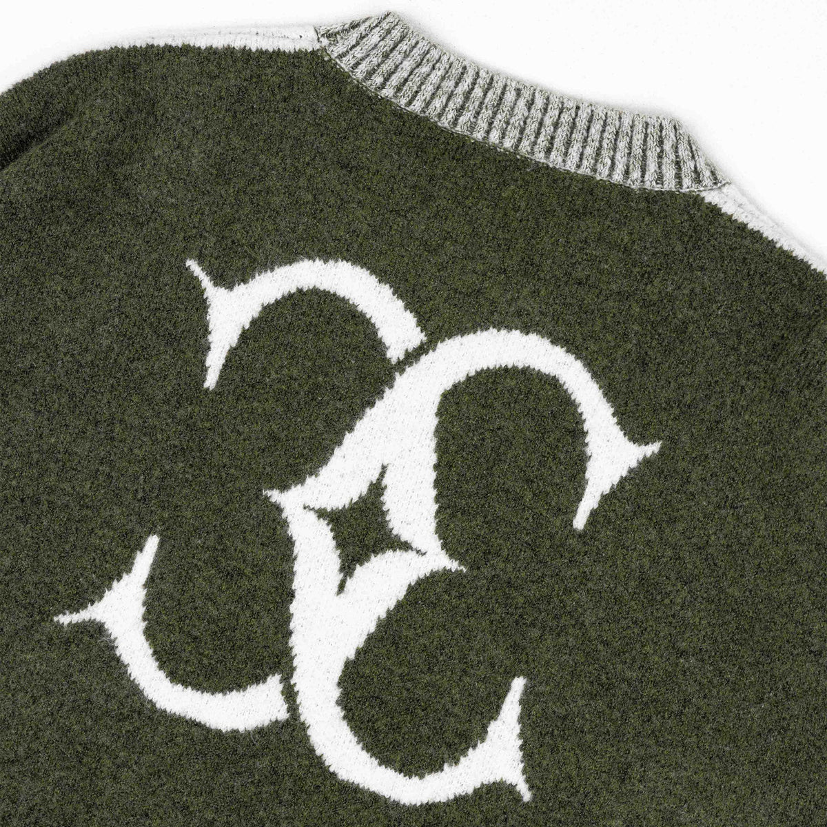 Commons Pullover Knit Forrest Green